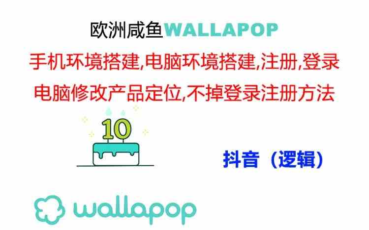 wallapop整套详细闭环流程：最稳定封号率低的一个操作账号的办法-大鱼聊项目