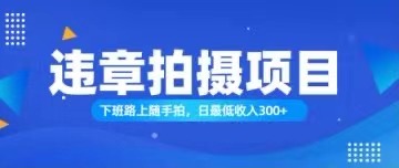（11698期）随手拍也能赚钱？对的日入300+-大鱼聊项目