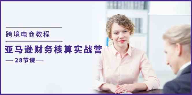 跨境电商教程：亚马逊财务核算实战营（28节课）-大鱼聊项目