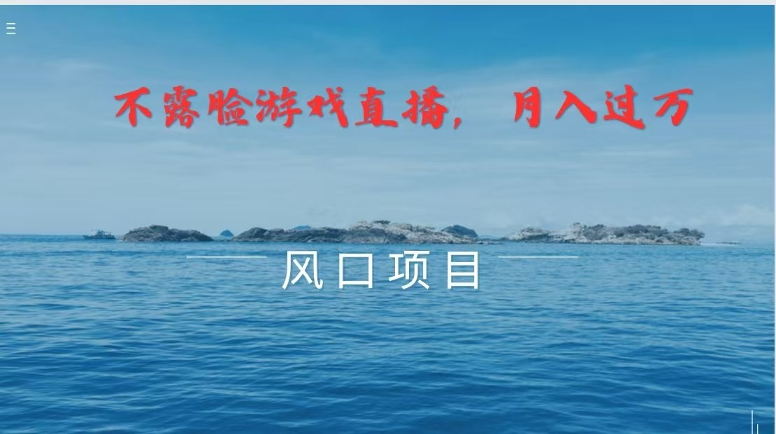 不露脸不出镜，玩转找茬游戏，普通人实现月入过万的好项目-大鱼聊项目
