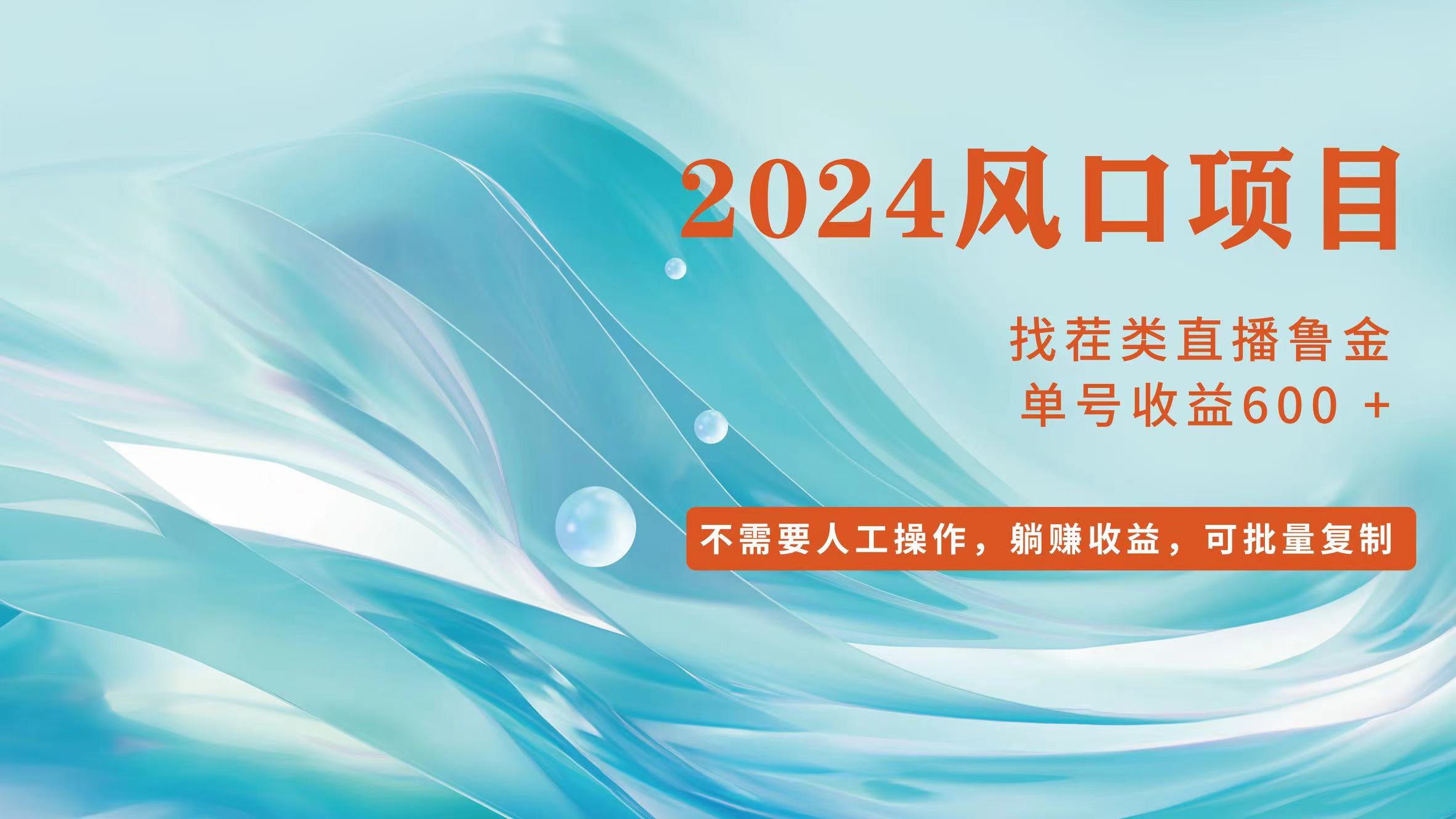 （11868期）小白轻松入手，当天收益600➕，可批量可复制-大鱼聊项目