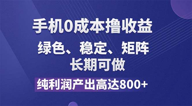 （11976期）纯利润高达800+，手机0成本撸羊毛，项目纯绿色，可稳定长期操作！-大鱼聊项目