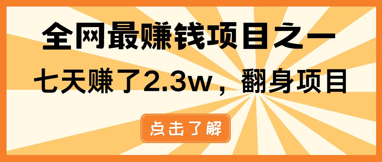 （13674期）小白必学项目，纯手机简单操作收益非常高!年前翻身！-大鱼聊项目