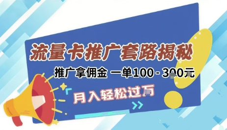 2025年外面卖1500的流量卡项目最新玩法，绿色无门槛对新手非常友好，日入3张+-大鱼聊项目
